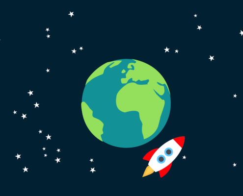 rocket space earth launch 7774875